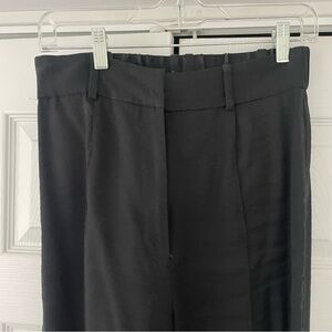 Black Wide Leg Wayf Trouser